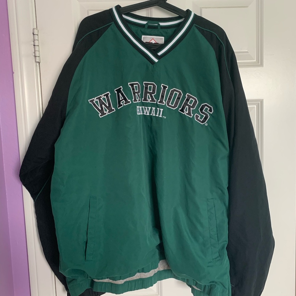 University of Hawaii crew neck jacket